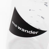 Botella AND WANDER Logo Bottle 500ml