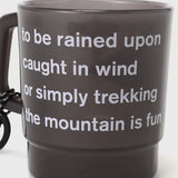 Taza AND WANDER Logo PP Black