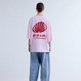 Camiseta NEW AMSTERDAM SURF ASSOCIATION Corporate Logo Pink Lady