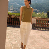 Falda ESE O ESE Casablanca Off White