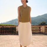 Falda ESE O ESE Casablanca Off White