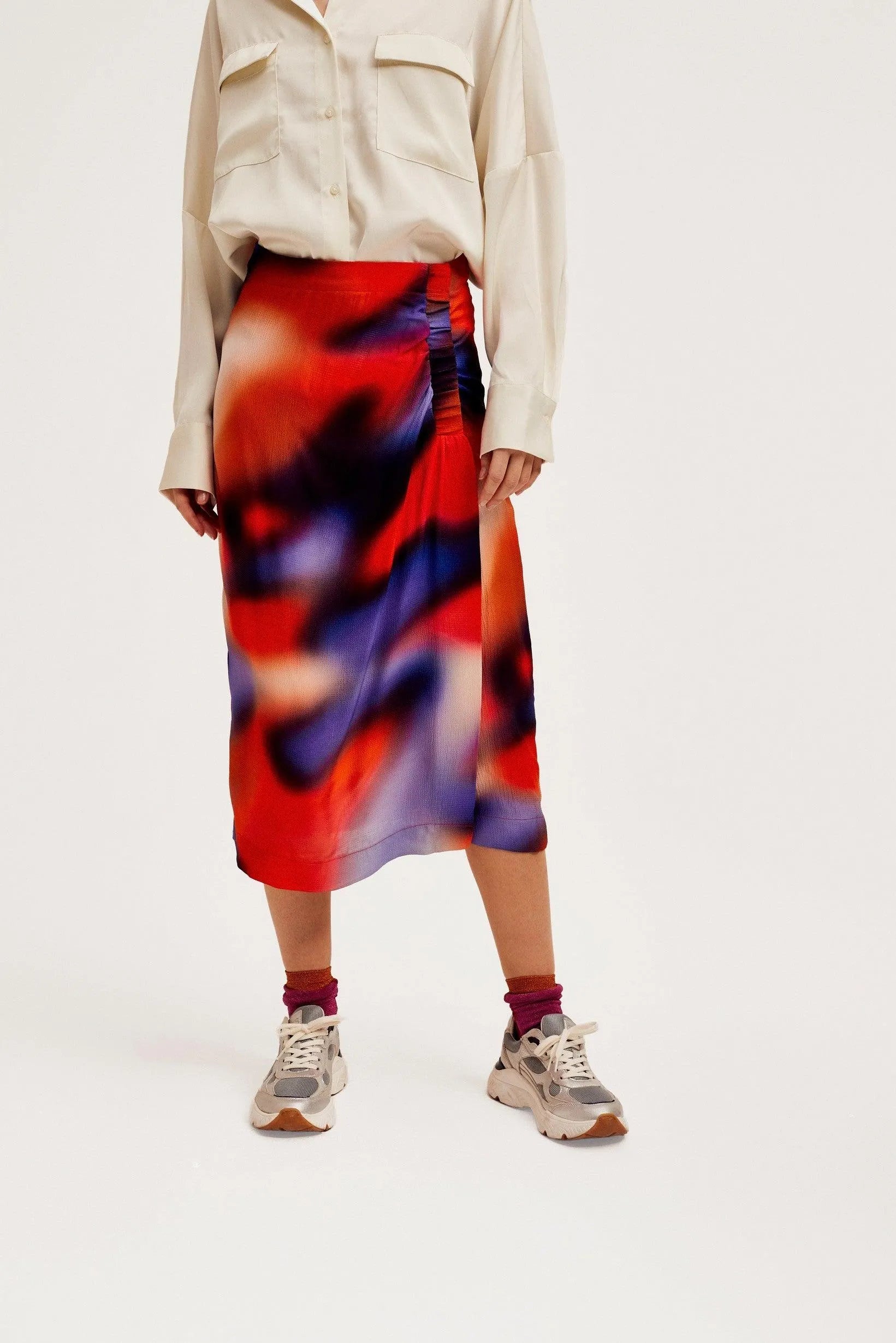 Falda CKS Skittle - ECRU