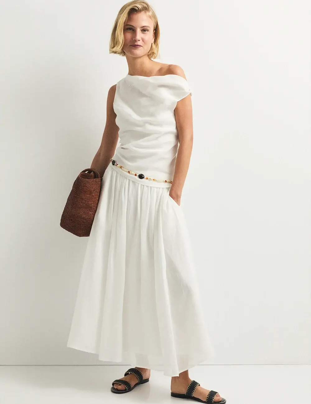 Falda ESE O ESE Creta Off White