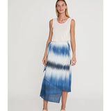 Falda Designers Society Fisac Tie Dye Azul - ECRU