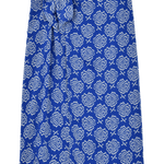 Falda Molly Bracken con Estampado y Lazada - ECRU