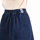 Falda Molly Bracken Vaquera Con Botones - ECRU