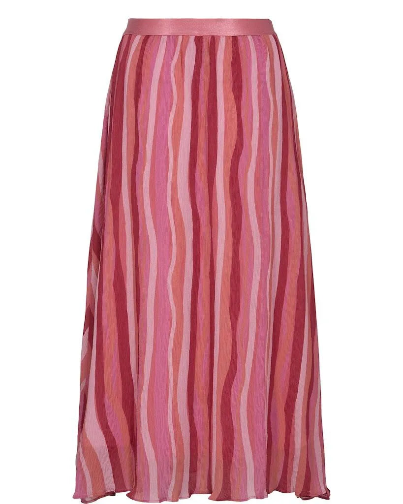 Falda Nümph Nuisabel Pink Lemonade - ECRU