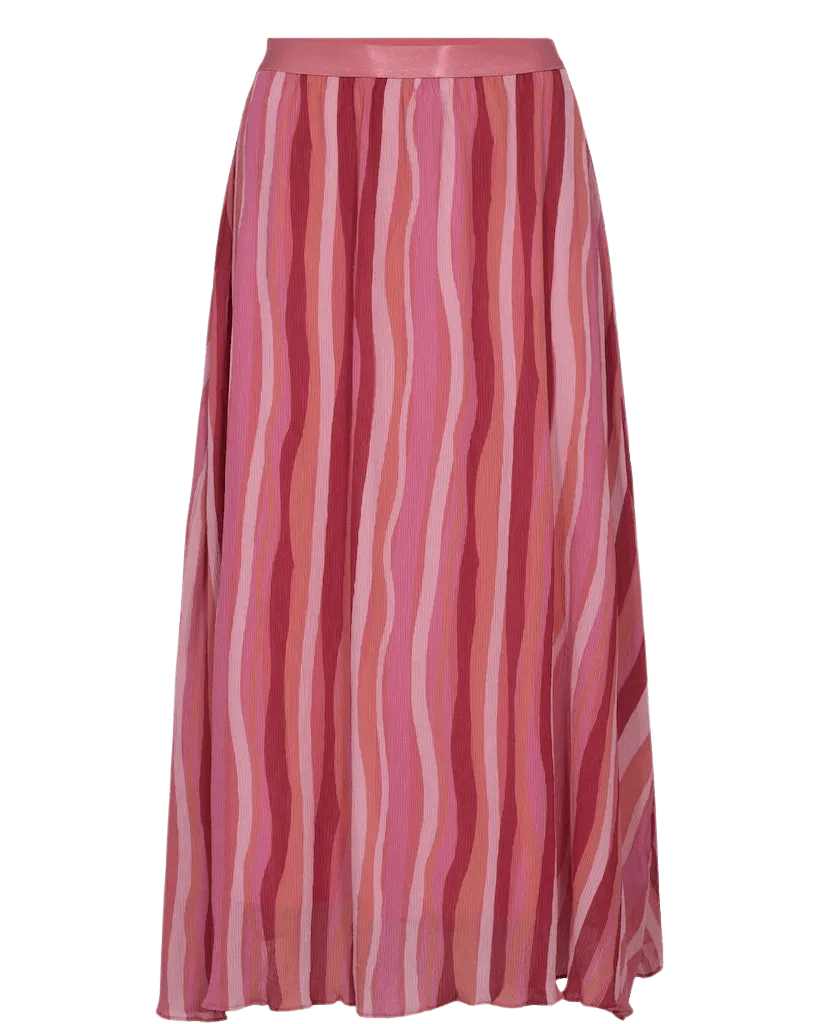 Falda Nümph Nuisabel Pink Lemonade - ECRU