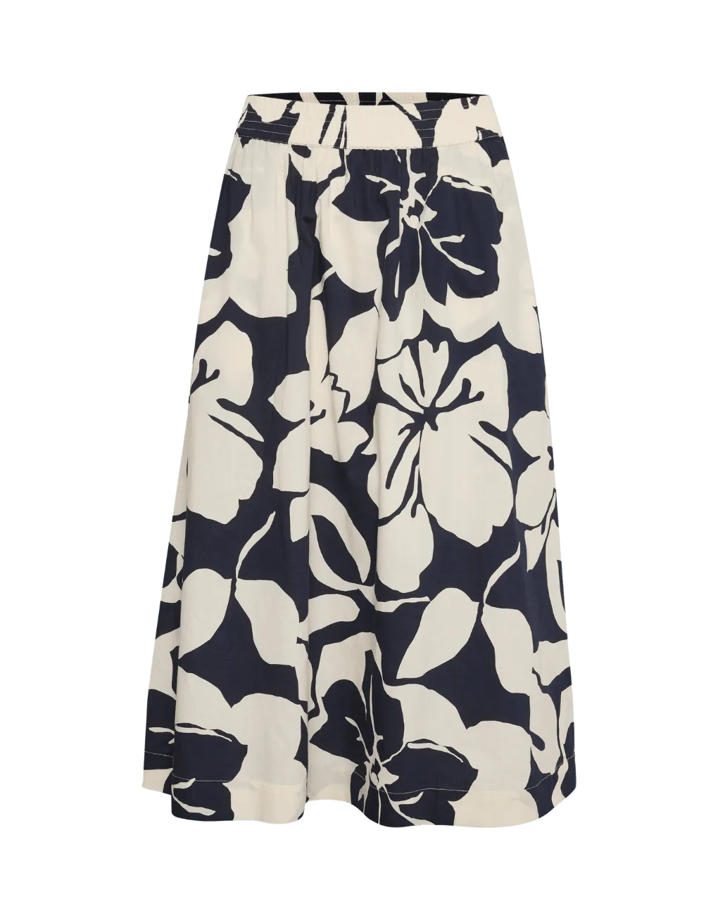 Falda Saint Tropez Ursula Night Sky Resort Floral - ECRU