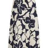 Falda Saint Tropez Ursula Night Sky Resort Floral - ECRU