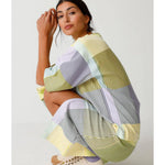 Falda SKFK Baiza Plaid - ECRU