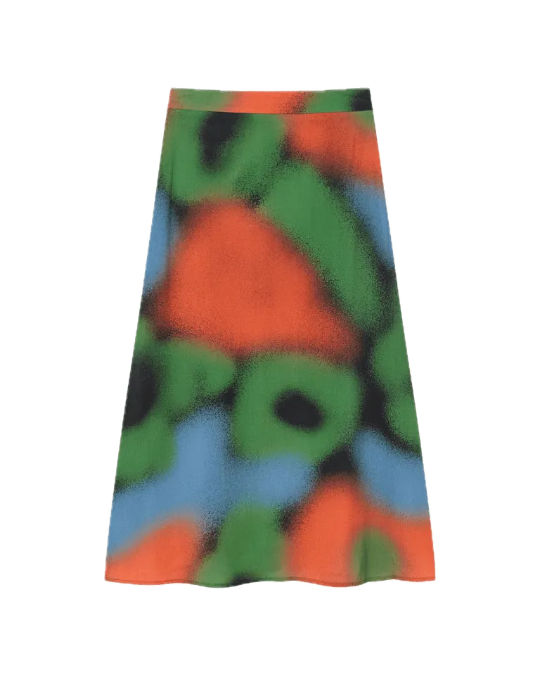 Falda Thinking Mu Dust Black Lua - ECRU