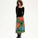 Falda Thinking Mu Dust Black Lua - ECRU