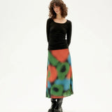 Falda Thinking Mu Dust Black Lua - ECRU