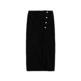 Falda Tiffosi Dala Midi Denim - ECRU