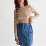 Falda Vaquera 24colours 70718 - ECRU