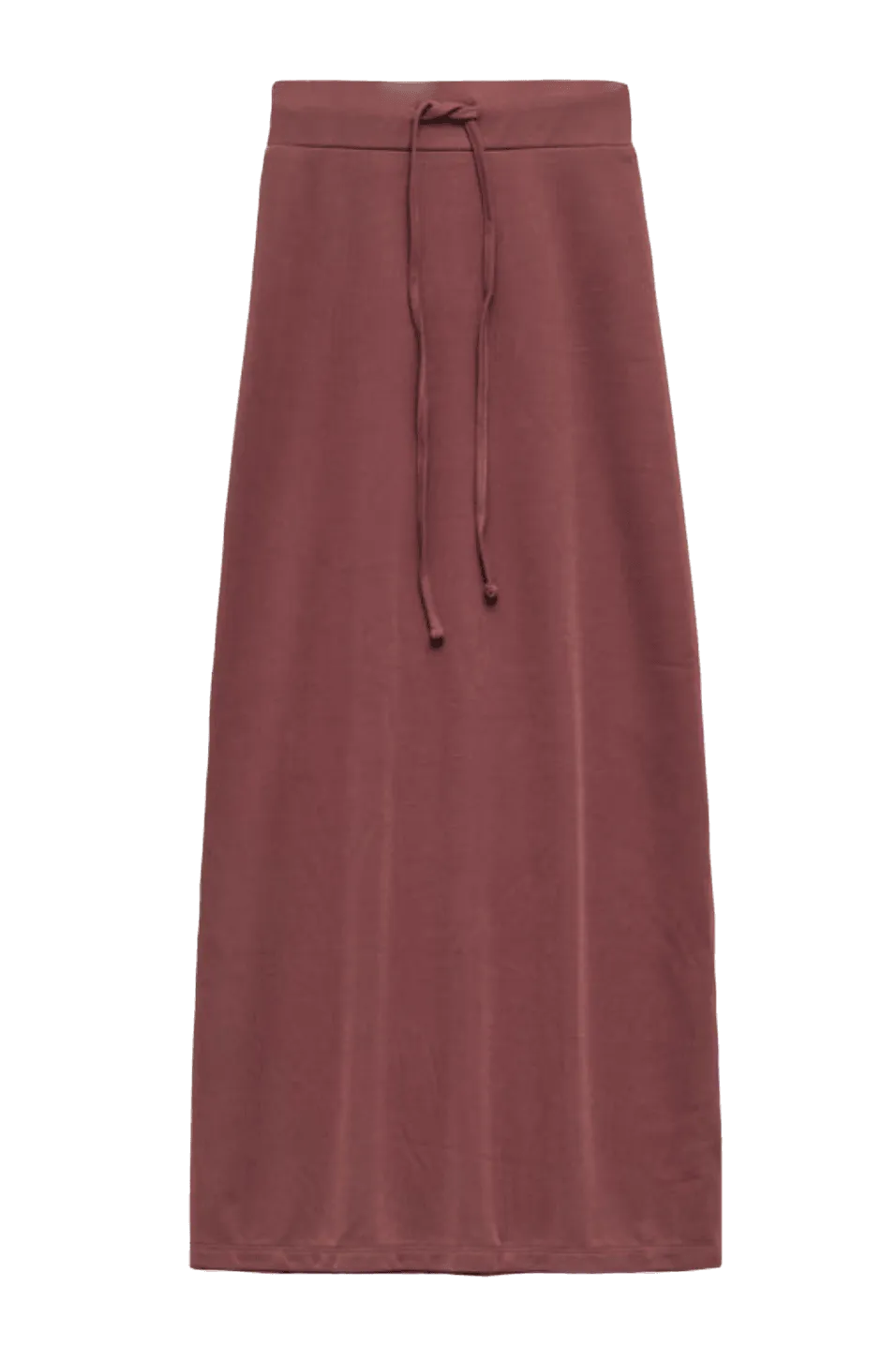 Falda Yerse Fluida Punto Navy - ECRU