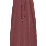 Falda Yerse Fluida Punto Navy - ECRU