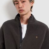 Chaqueta FARAH Cernan Washed Black, detalle
