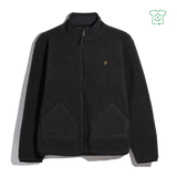 Chaqueta Farah Cernan Washed Black - flat frontal