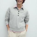 Sudadera ESE O ESE Hamptons Gris Vigoré