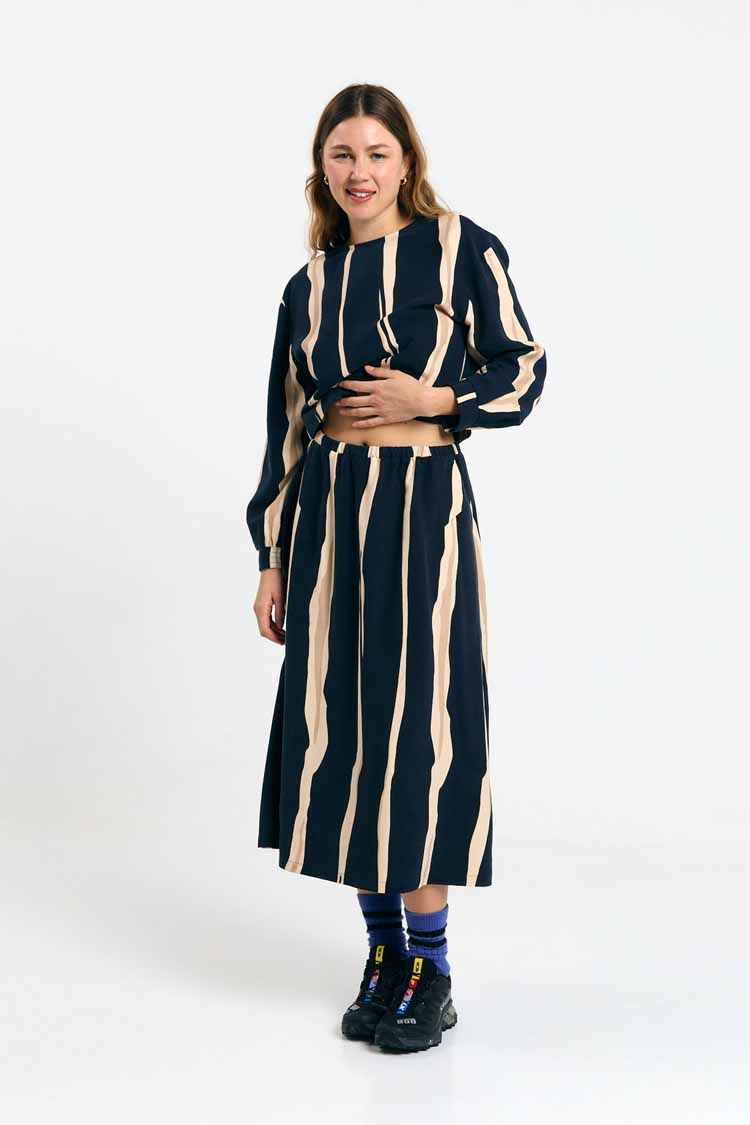 Falda SUITE13LAB Ferro Print Flysch