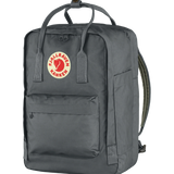 Mochila FJÄLLRÄVEN Kånken Laptop 15 Super Grey frontal