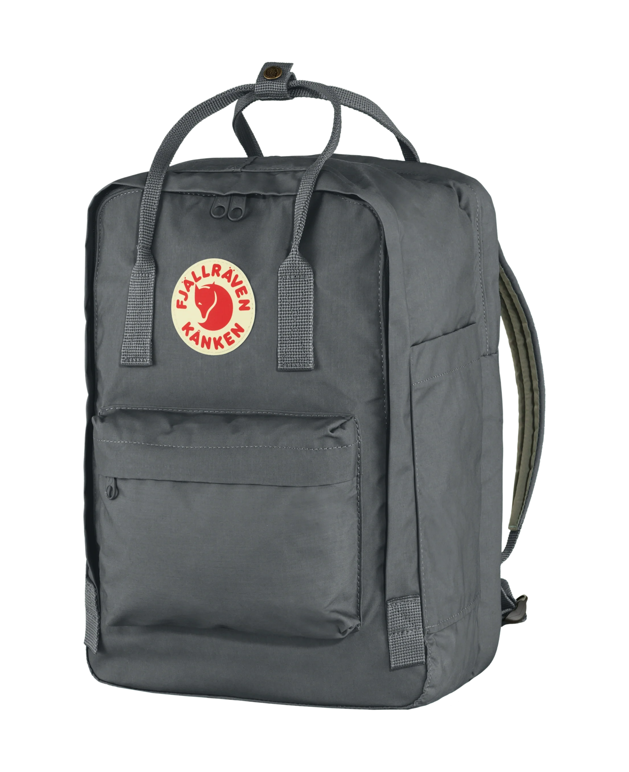 Mochila FJÄLLRÄVEN Kånken Laptop 15 Super Grey frontal