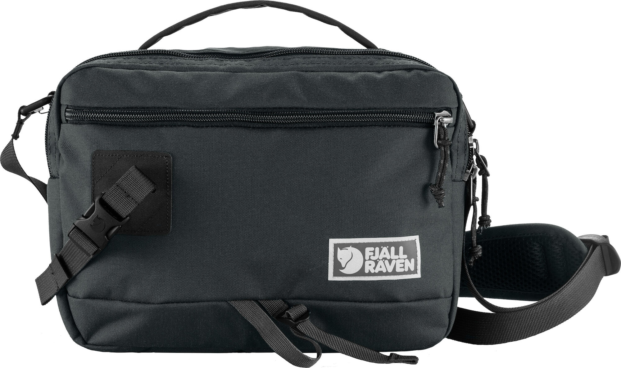 FJÄLLRÄVEN Vardag Shoulder Bag 6 Coal Black vista oficial