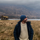 Gorro FJALRRAVEN 1960 Lite Logo Indigo Blue