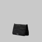 Bolso TOPOLOGIE Flat Sacoche Small Black Tech Sateen