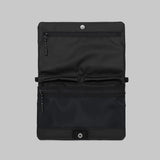 Bolso TOPOLOGIE Flat Sacoche Small Black Tech Sateen