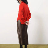 Falda FRNCH Nassia Brown