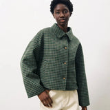 Grüne Jacke „French Eda“