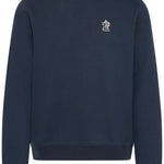 Sudadera BLEND Bhkace Salute daily drip Azul - ECRU