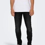 Vaqueros ONLY & SONS Onsweft Black Denim