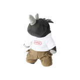 G-NO Cargo Dark Black - ECRU