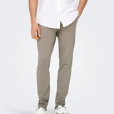 Pantalons Only&Sons ; Mark Tejido Jogger Gris Vintage Khaki