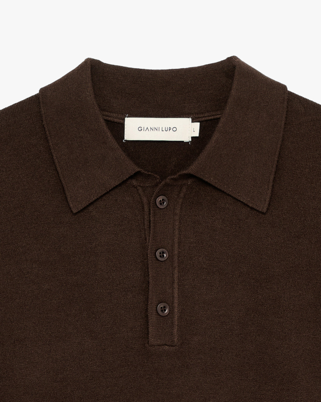 Polo Gianni Lupo GL508S-F26 Coffee