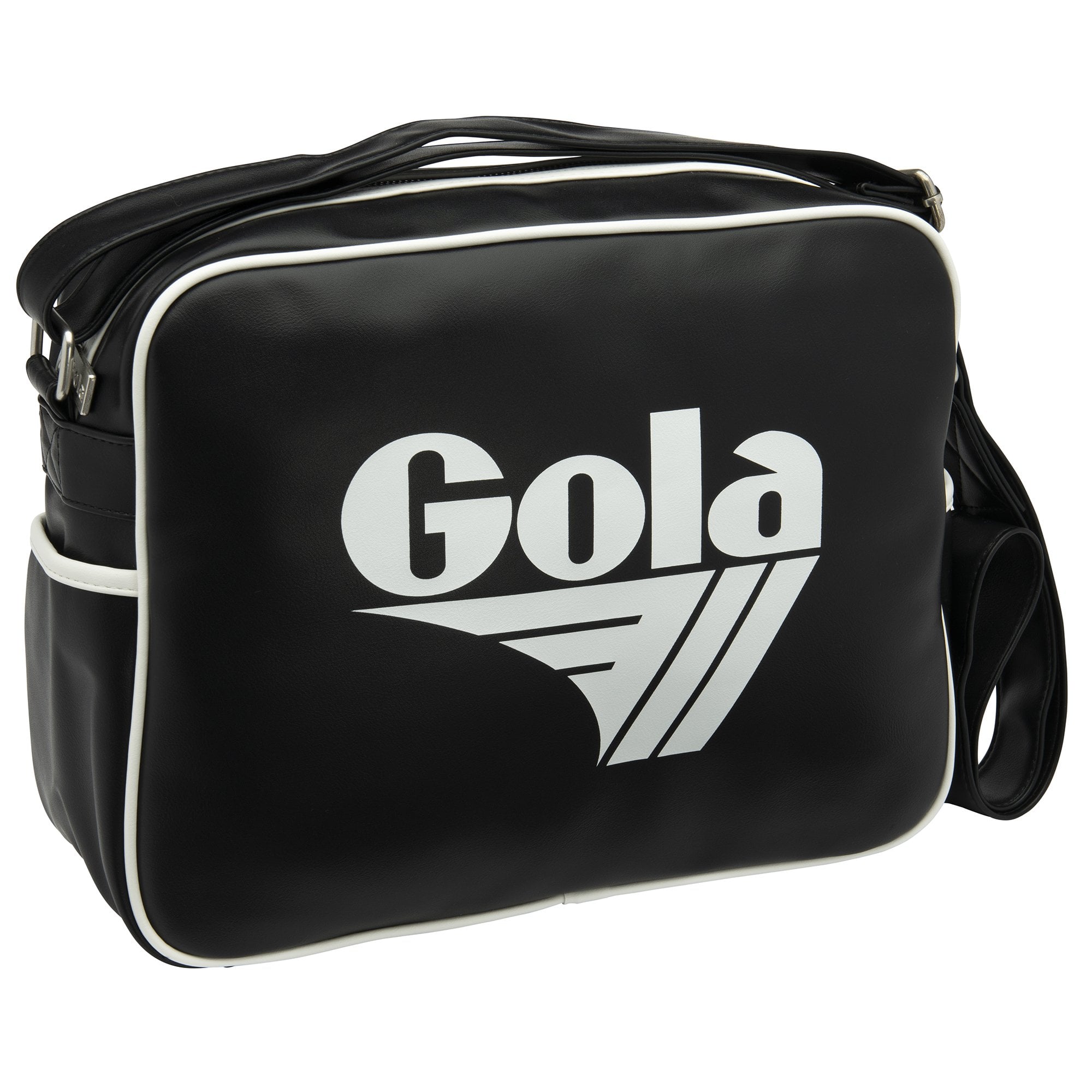 Bandolera Gola Redford Black White - vista angular