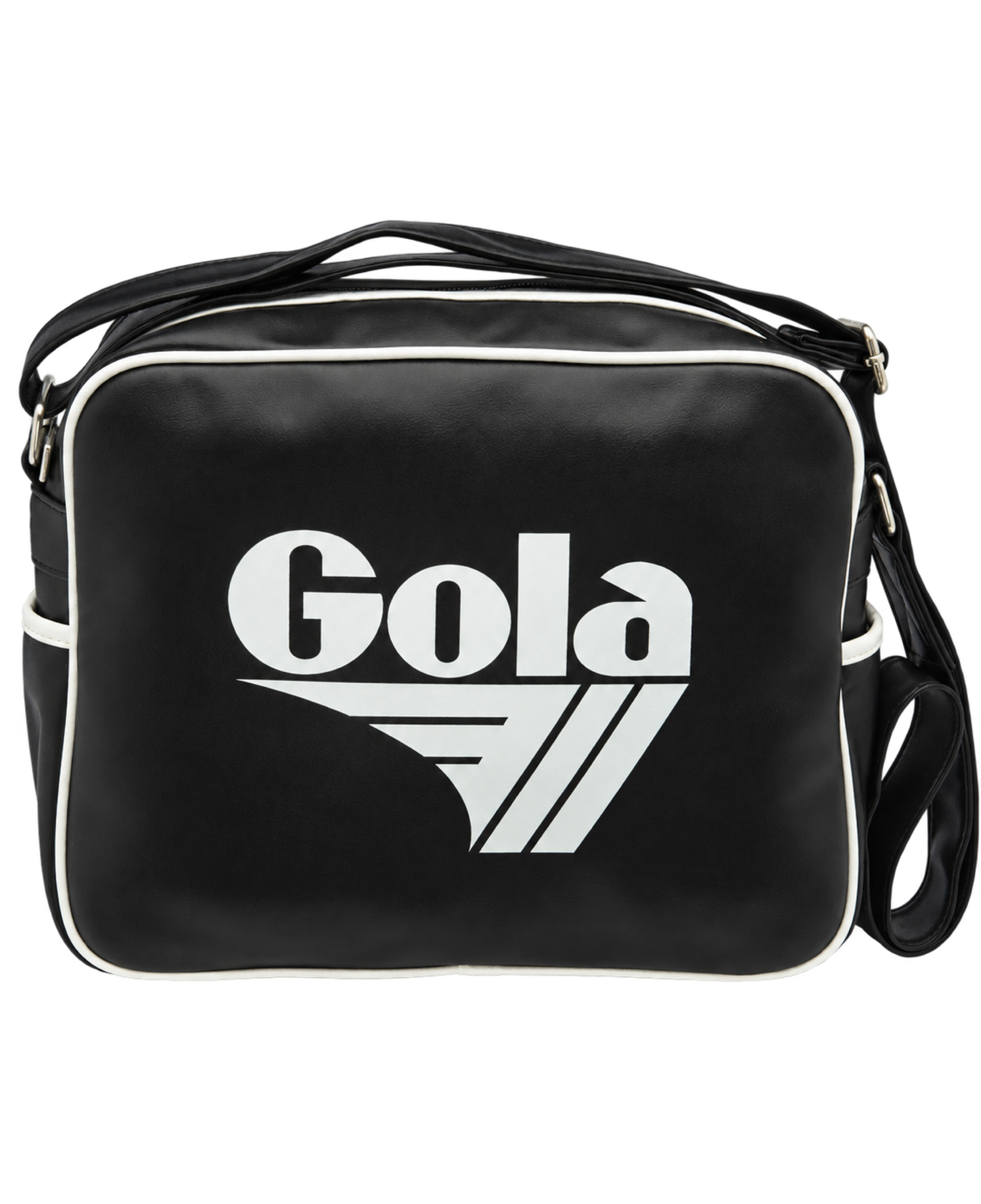 Bandolera Gola Redford Black White - vista frontal transparente
