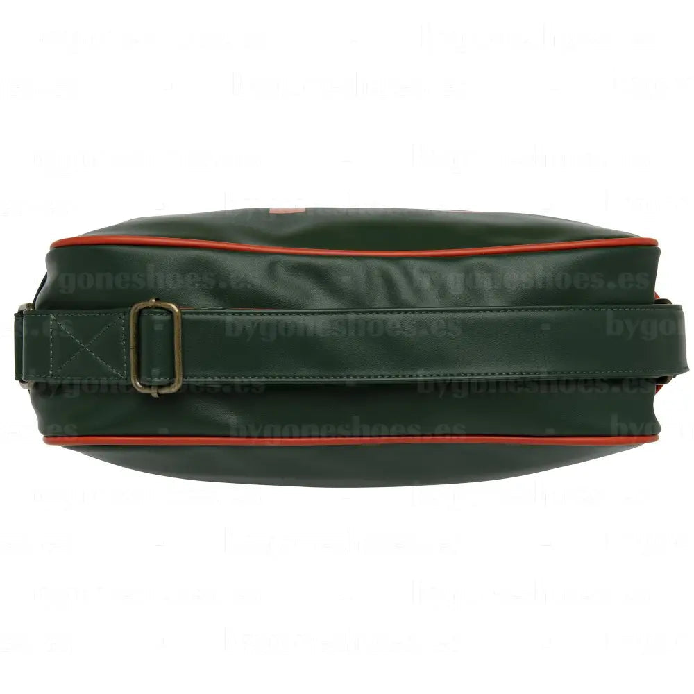 Bandolera Gola Redford Bottle Green Deep Orange - detalle