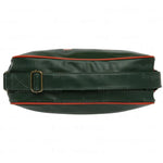 Bandolera Gola Redford Bottle Green Deep Orange - detalle