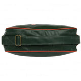 Bandolera Gola Redford Bottle Green Deep Orange - detalle