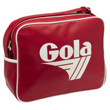Bandolera Gola Redford Deep Red White - vista angular