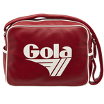 Bandolera Gola Redford Deep Red White - vista frontal transparente