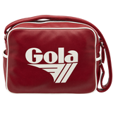 Bandolera Gola Redford Deep Red White - vista frontal transparente