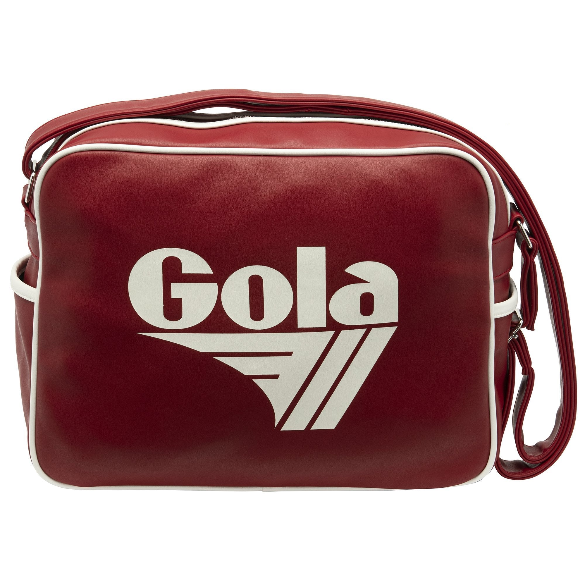 Bandolera Gola Redford Deep Red White - vista frontal