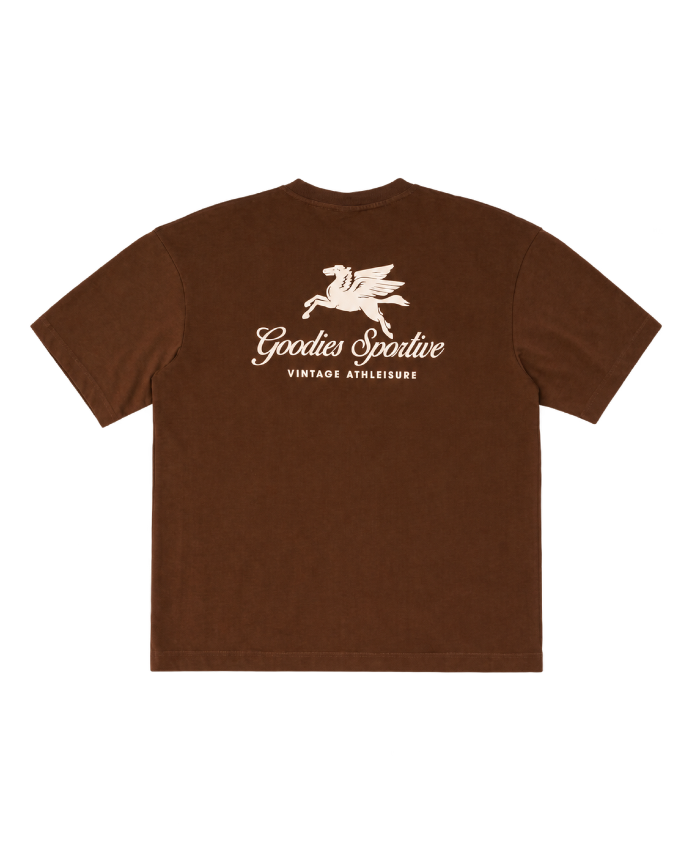 Camiseta GOODIES Chocolate Pegasus vista trasera