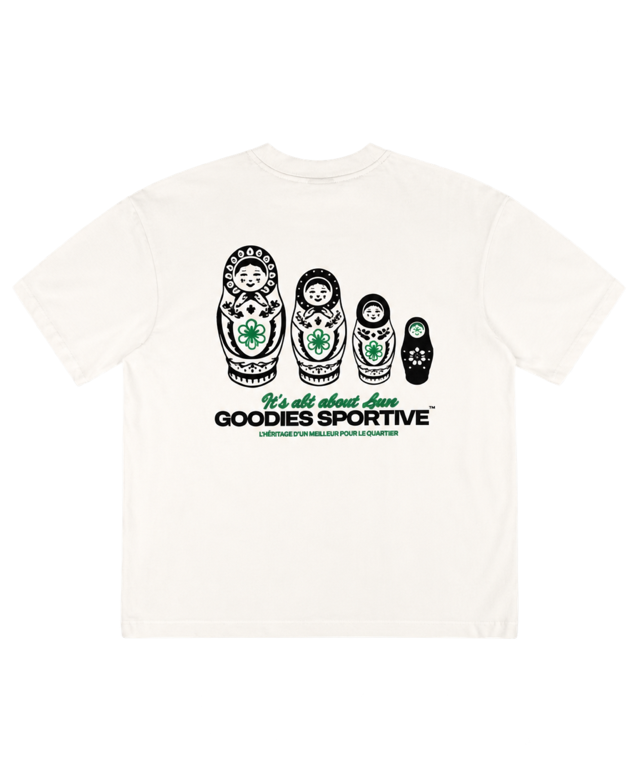 Camiseta GOODIES No Time To Play vista trasera